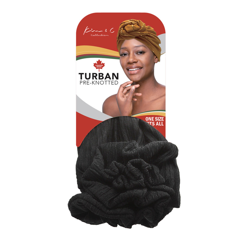KIM & C Premium Pre-Knotted Turban