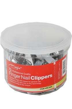MAGIC COLLECTION Finger Nail Clipper [72pc/Jar]