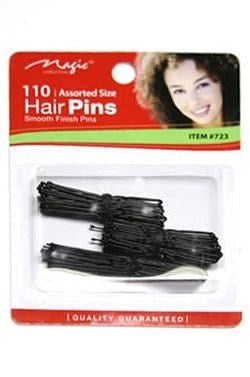 MAGIC COLLECTION 110pcs Hair Pins [Assorted Size]