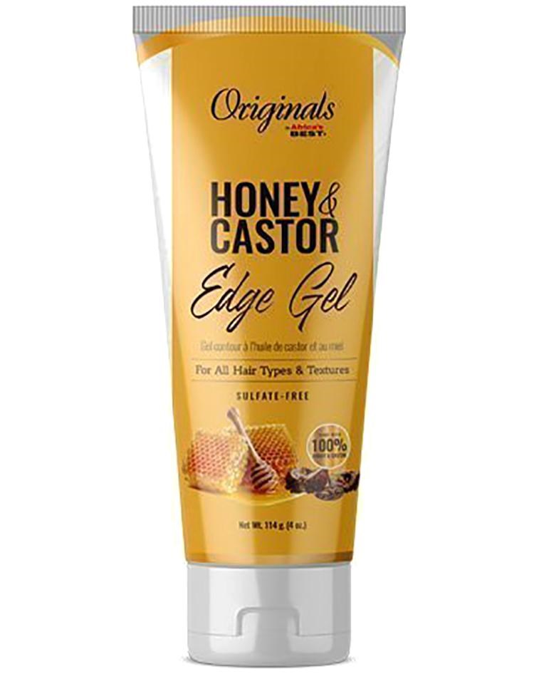 AFRICA'S BEST Originals Honey & Castor Edge Gel (4oz) Discontinued