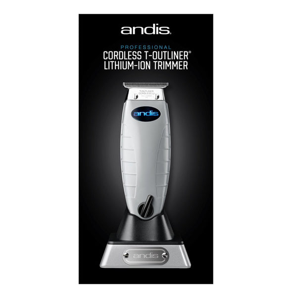 ANDIS Cordless Lithium T-Outliner Trimmer [CUL Certified]