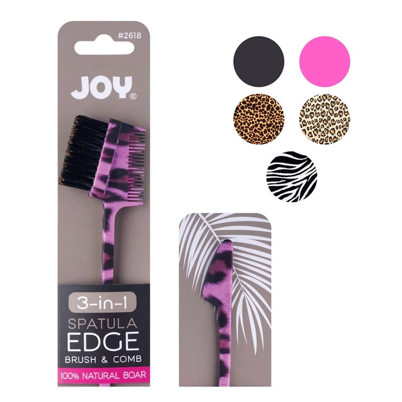 ANNIE Joy 3 in 1 Spatula Edge Brush & Comb