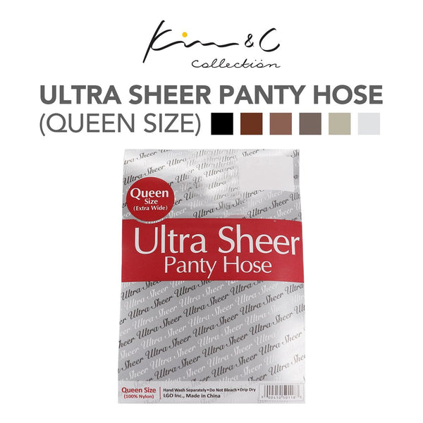 KIM & C Ultra Sheer Panty Hose Queen Size