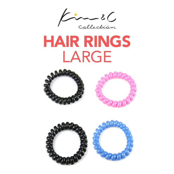 KIM & C Hair Rings (Large) [100pcs/pack]