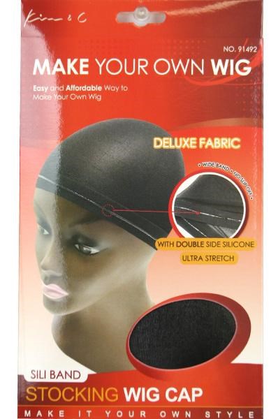 KIM C Silicone Band Stocking Wig Cap