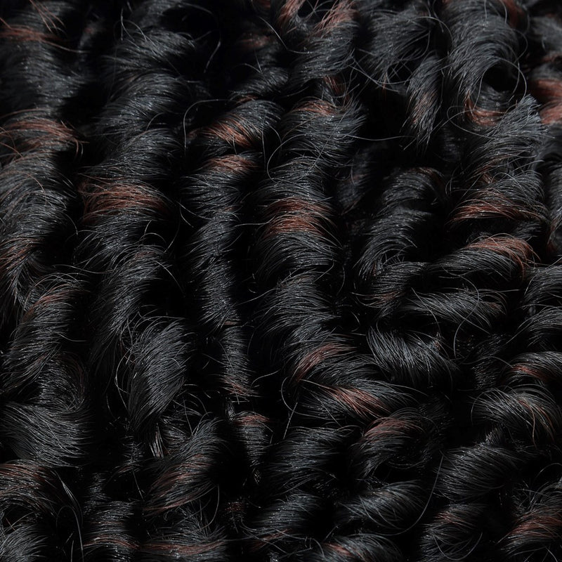 CLIMAX PRE-LOOPED CROCHET BRAID-Double Twist Coily 18"