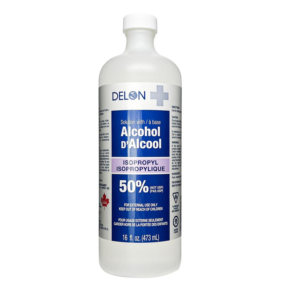 Alcool à friction isopropylique 70% - Delon