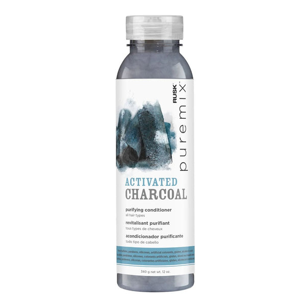 RUSK PUREMIX Activated Charcoal Purifying Conditioner (12oz)