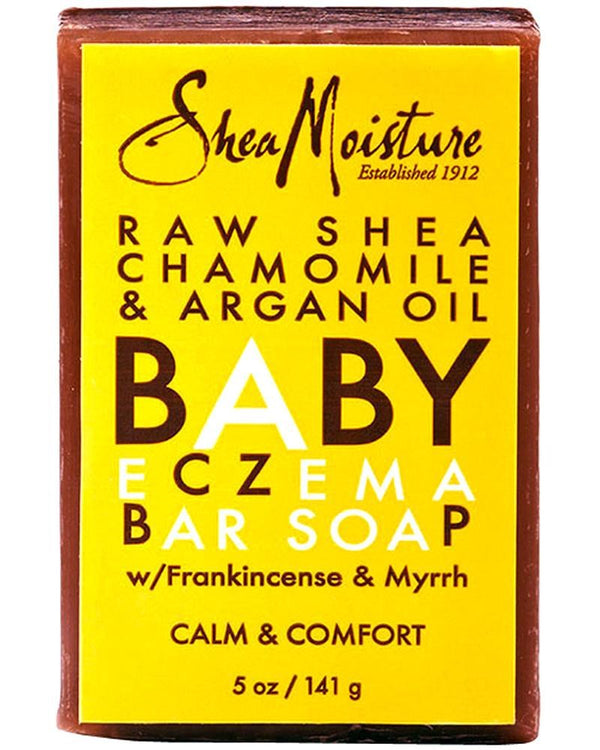 SHEA MOISTURE Baby Raw Shea & Chamomile & Argan Oil Eczema Bar Soap (5oz) (Discontinued)