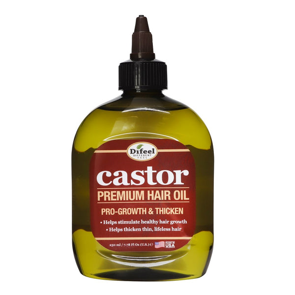 SUNFLOWER Difeel Castor Pro-Growth & Thicken Premium Hair Oil (7.78oz)