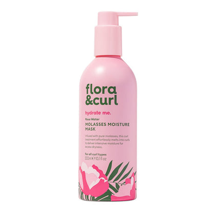 FLORA & CURL Rose Water Molasses Moisture Mask (10.1oz)