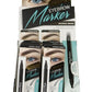 MAGIC COLLECTION Eyebrow Marker with Triple Tip Felt