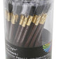 MAGIC COLLECTION Eyebrow Pencil with Comb & Brush (60pcs/jar)
