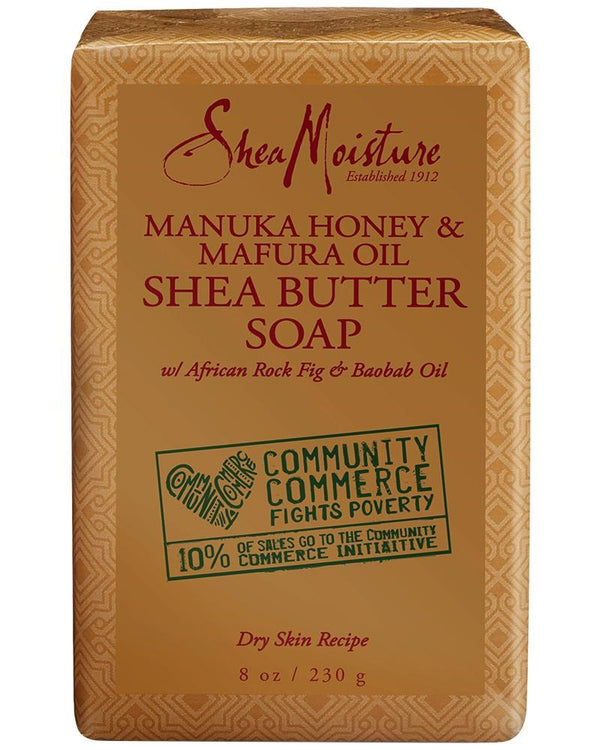 SHEA MOISTURE Manuka Honey & Mafura Oil Shea Butter Soap (8oz)