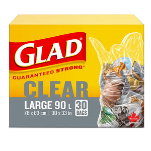 GLAD Clear Garbage Bag