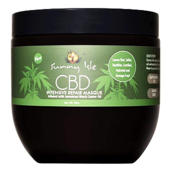 SUNNY ISLE Jamaican Black Castor CBD Intensive Repair Maque (16oz)