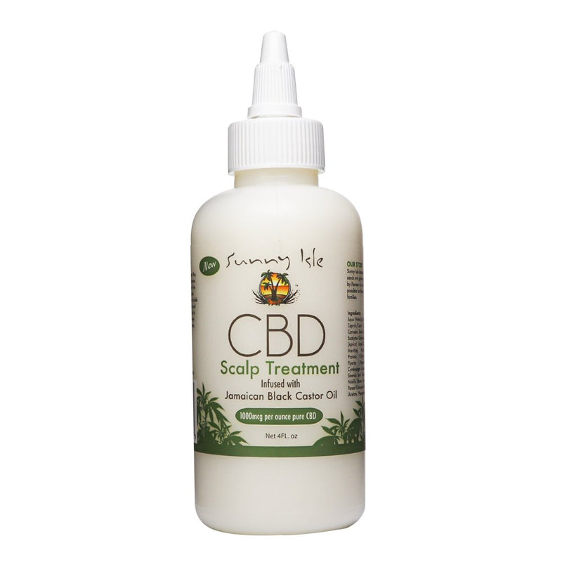 SUNNY ISLE Jamaican Black Castor CBD Scalp Treatment (4oz)