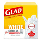 GLAD White Garbage Bag [Small 25L]