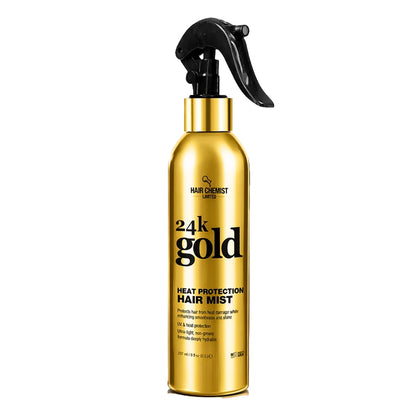 HAIR CHEMIST LIMITED 24k Gold Heat Protection Mist (8 oz)