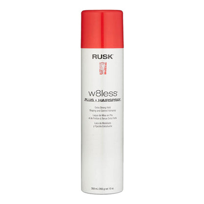 RUSK W8less Plus Hairspray Extra Strong Hold (10oz)