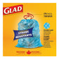 GLAD Blue Recycling Bag [Regular 74L, 65X83 cm]