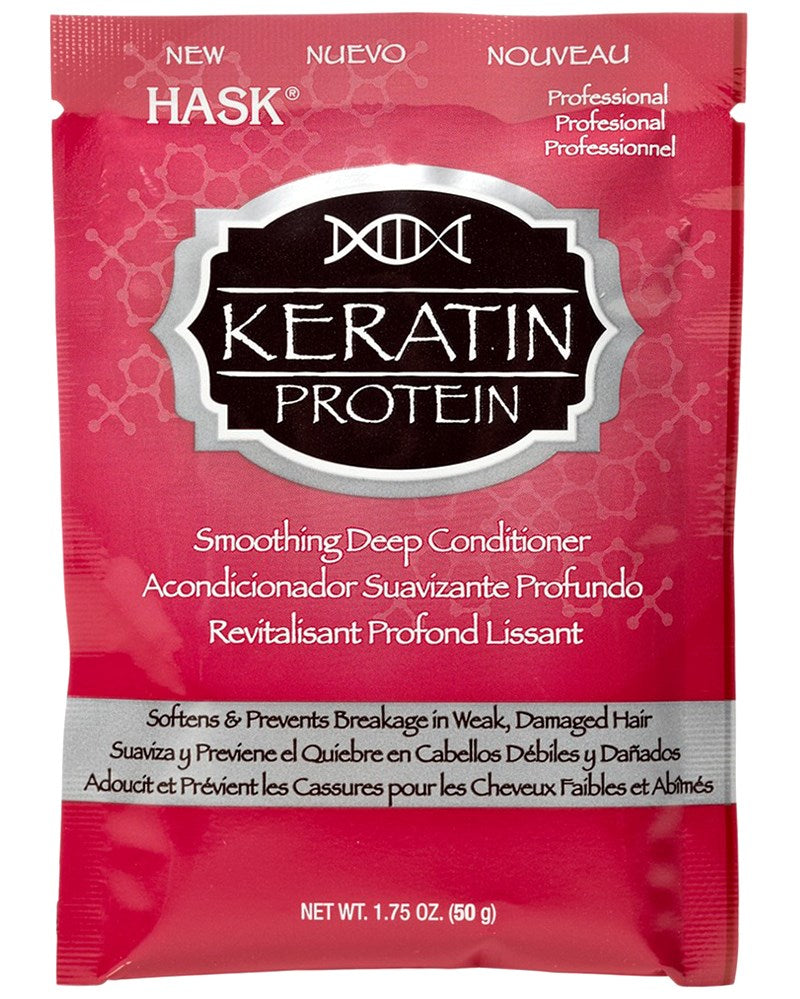 HASK Keratin Protein Smoothing Deep Conditioner Packet (1.75oz)