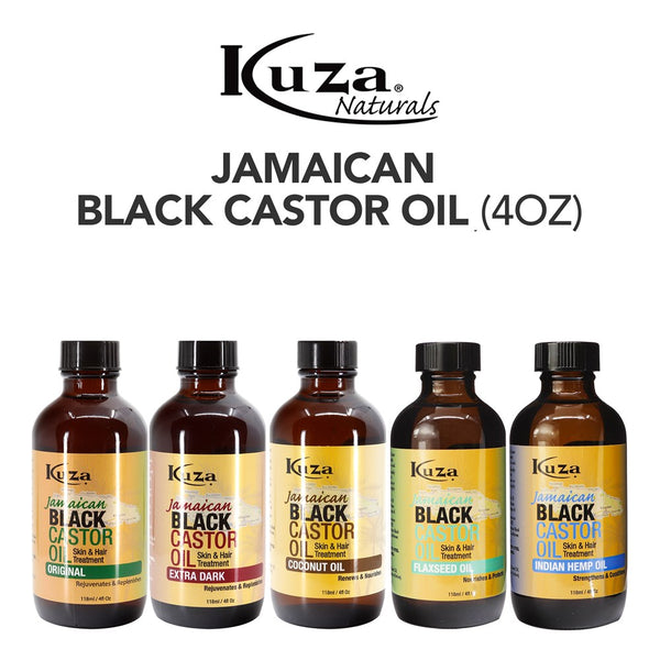 KUZA Jamaican Black Castor Oil (4oz)