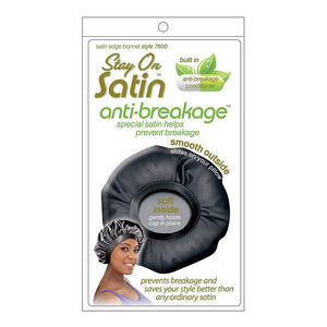STAY ON SATIN Anti breakage Satin Edge Bonnet