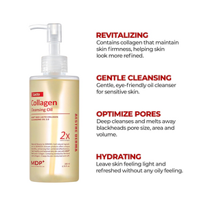 MDP+ Red Lacto Collagen Cleansing Oil 2.0 (200ml)
