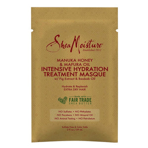 SHEA MOISTURE Manuka Honey & Mafura Oil Intensive Hydration Hair Masque Packet (2oz)