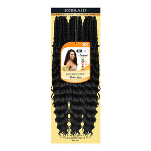 EZBRAID Ezcrochet 3X Boho Locs Braid (18inch)