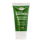 Tube of Difeel Vegan Keratin Smoothing Shampoo on a white background