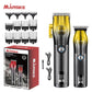 Márske hair trimmer set with attachments and packaging on a white background