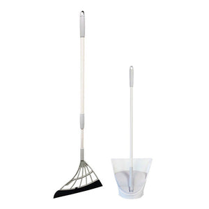 3JALBI Broom and Dust Pan Combo