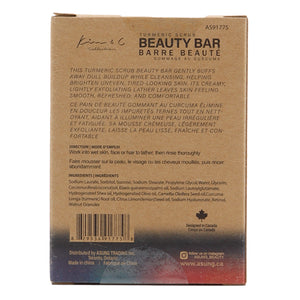 Kim & C Turmeric Body Scrub Beauty Bar (5.5oz/156g)