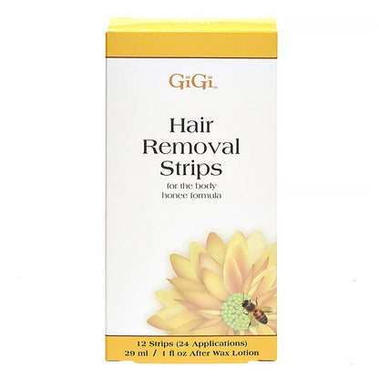 GIGI Hair Removal Strips for Body (12strips)