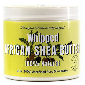 RA COSMETICS 100% Pure African Shea Butter [Whipped] (12oz)