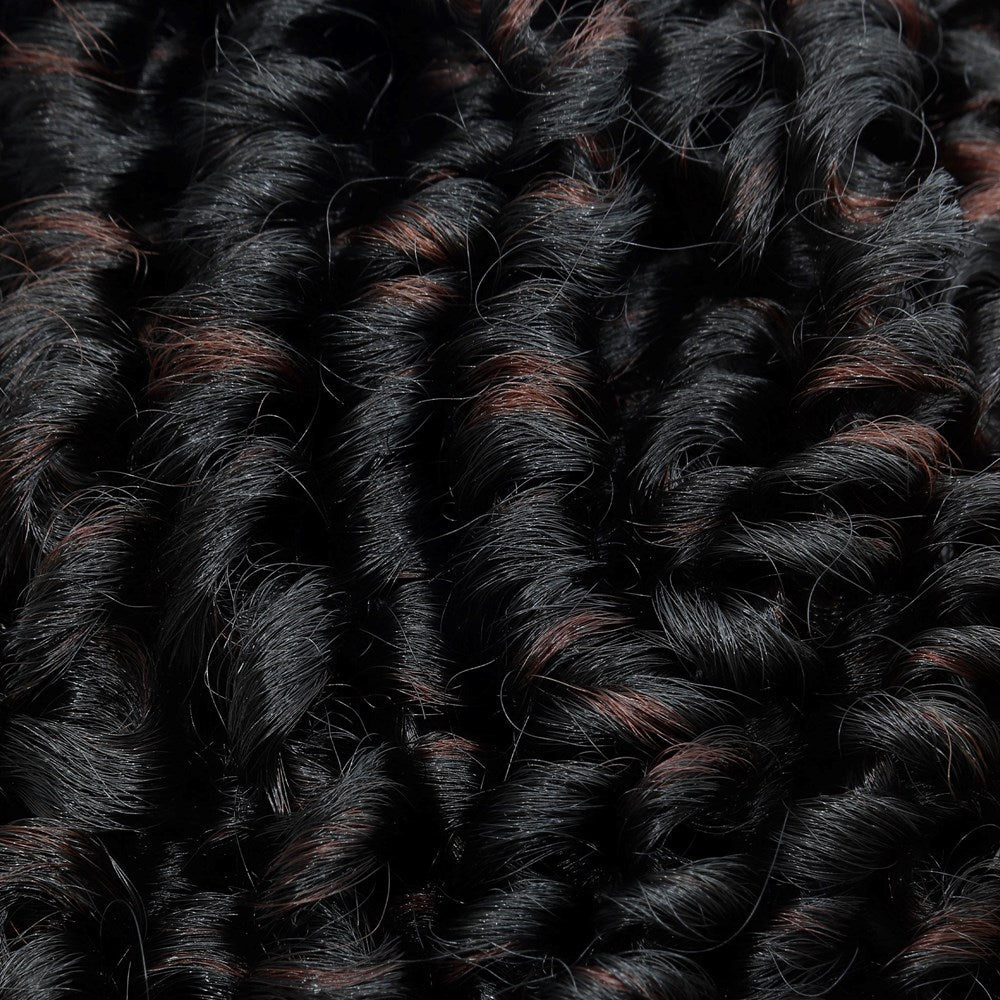 CLIMAX PRE-LOOPED CROCHET BRAID-Double Twist Coily 18"