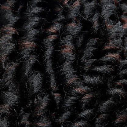 CLIMAX PRE-LOOPED CROCHET BRAID-Double Twist Coily 18"