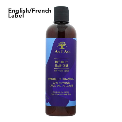 AS I AM Dry & Itchy Scalp Care Shampoo (12oz)
