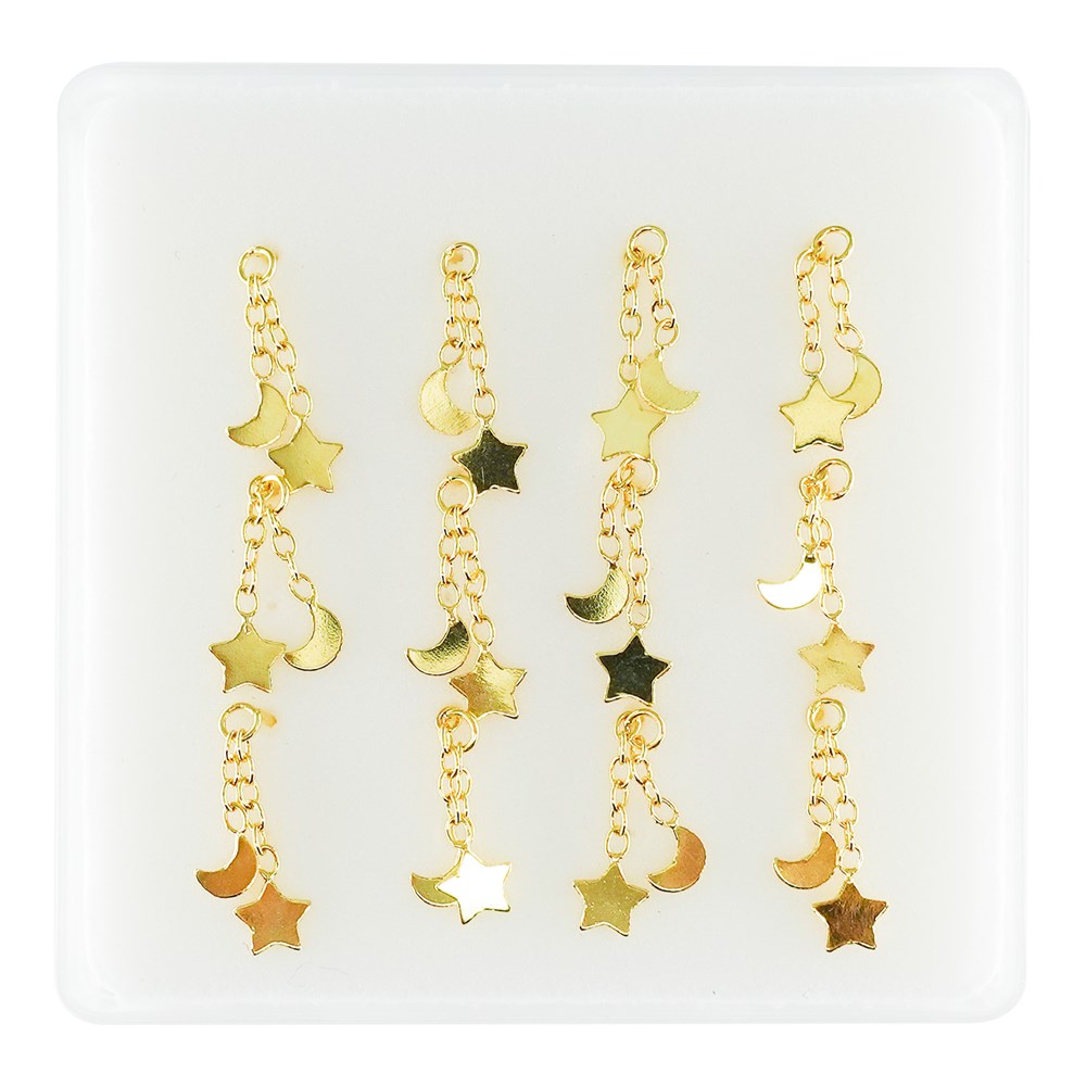 INTERVISION 925 Stering Silver Nose Stud