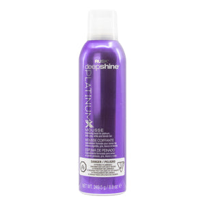 RUSK Deep Shine PLATINUMX Mousse (9oz)