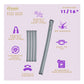 ANNIE Silky Satin Flexi Rod (10inch) - 11/16" Diameter 5ct