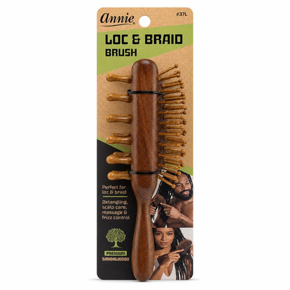ANNIE Loc & Braid 2 in 1 Brush Rectangle