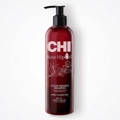 CHI Rose Hip Oil Color Protect Shampoo (11.5oz)