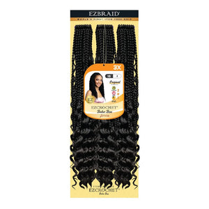 EZBRAID Ezcrochet 3X Boho Box Braid (18inch)