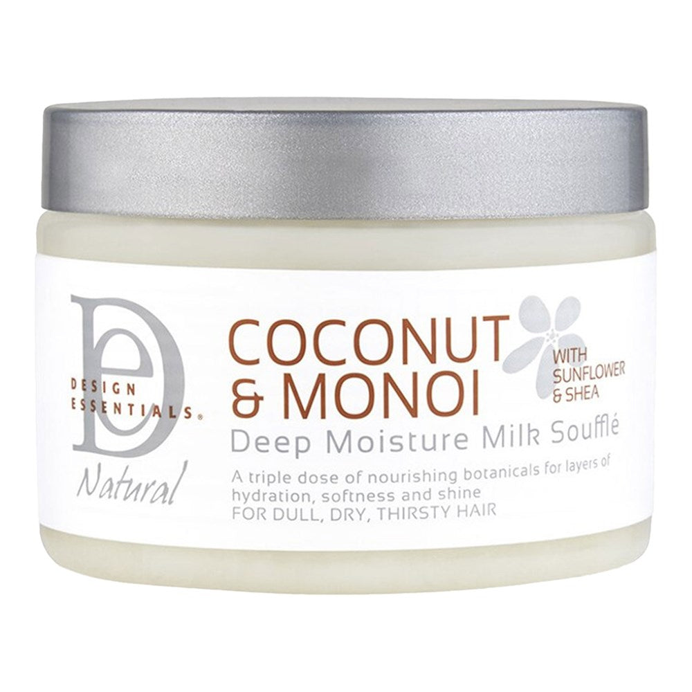 DESIGN ESSENTIALS Coconut & Monoi Deep Moisture Milk Souffle (12oz)
