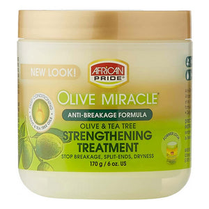 AFRICAN PRIDE Olive Miracle Creme Anti-Breakage (6oz)