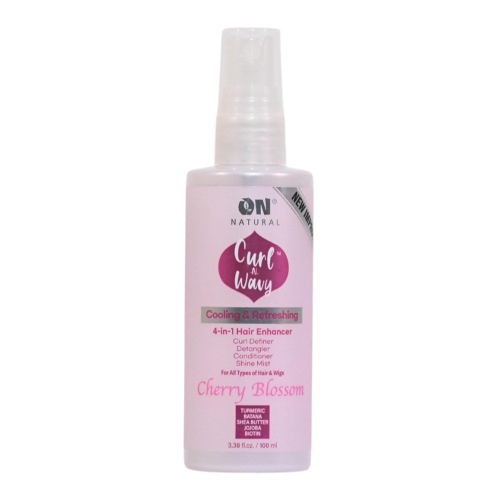 ON NATURAL Curl & Wavy Cherry Bossom 4-In-1 Enhancer Conditoner & Detangler