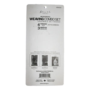 KIM & C 7PCS Thread and Needle Weaving Combo Set